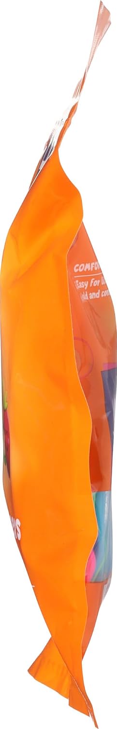 Dentek Floss Picks, Kids Flossers, Wild Fruit Flavor, 90 Count | Remove Food & Plaque, Designed for Kids', For Tight Teeth & Small Hands, Fun Flossers, Kid-Friendly Dental Floss