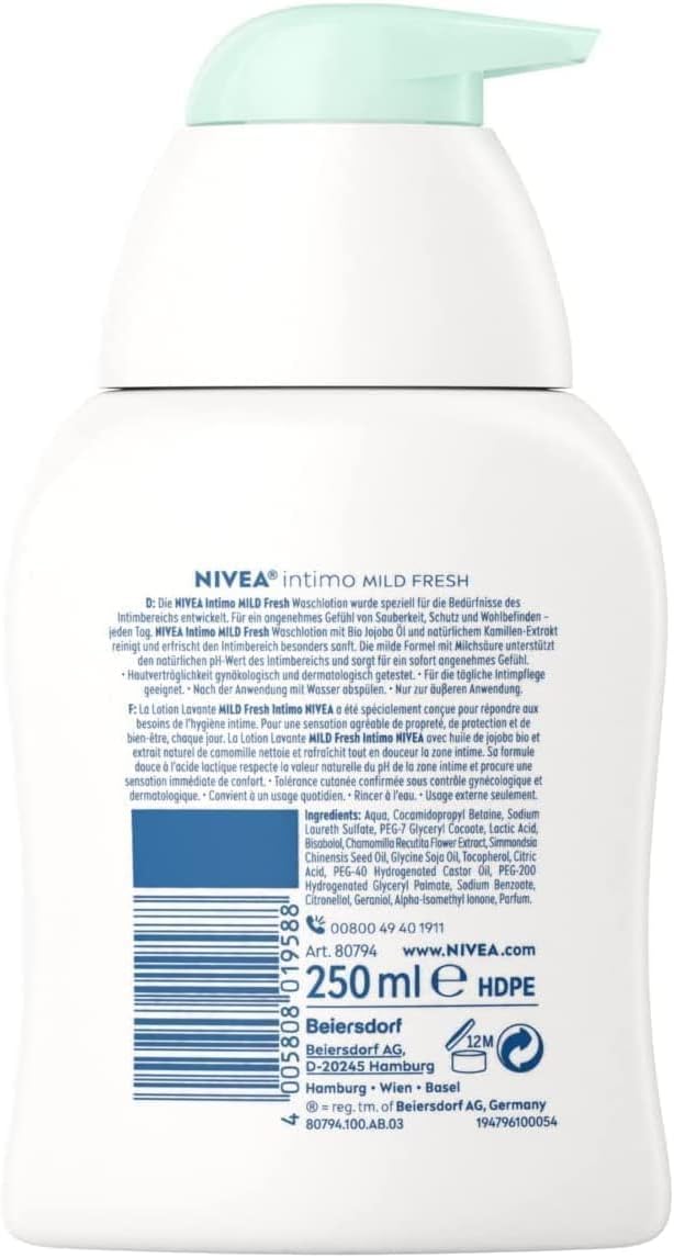 NIVEA Intimate Cleansers 250 ml