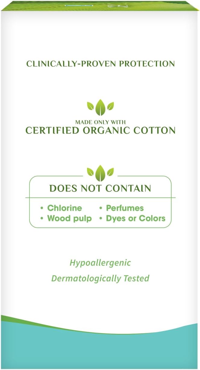 Organyc Sanitary Pads Organic Overnight