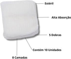 Gauze and Wound Dressings Sterile High Absorbency 7.5cm 13cm