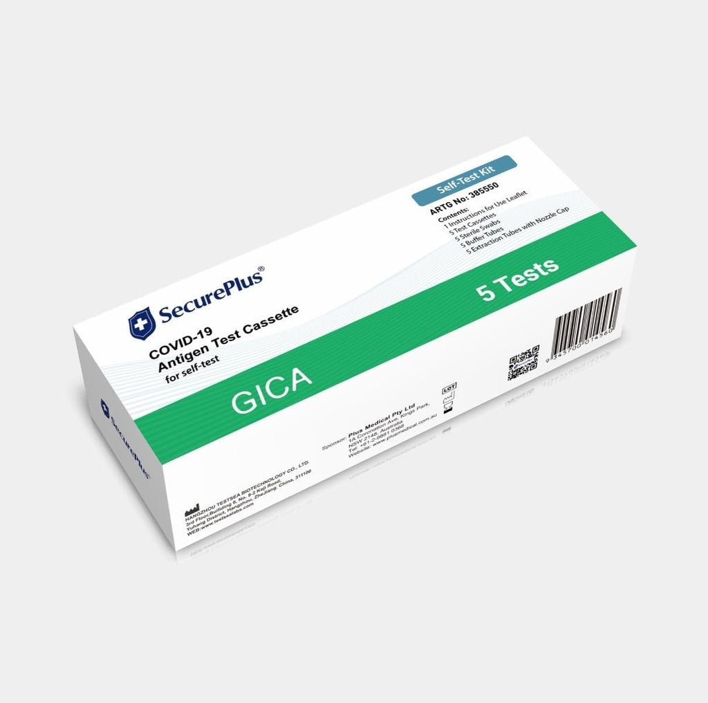 Rapid Antigen Self Test Kits Nasal Swab for COVID-19(A box of 5)