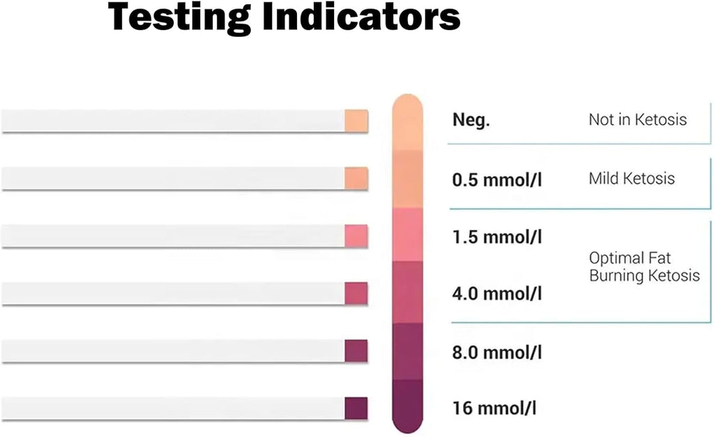 Urine Test Strips, Ketone Urine Strips, Accurate Results, Urinalysis Home Testing Stick Kit to Help Monitor Your Health, Urine Strips DipstickTests