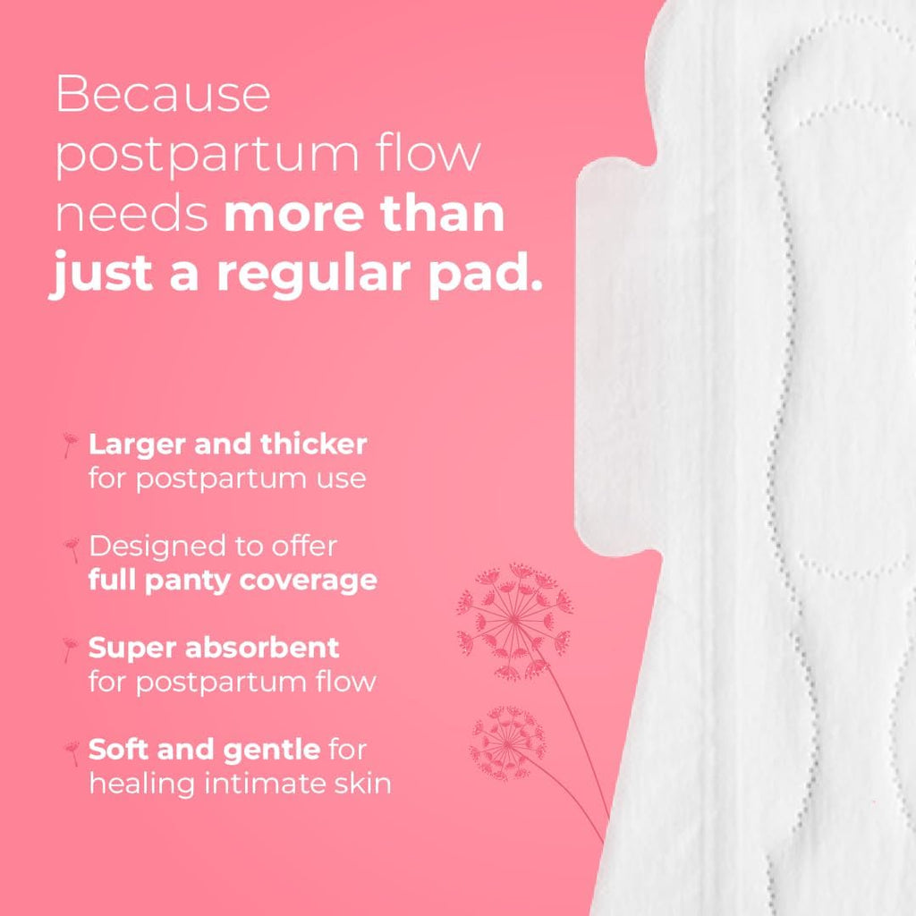 Nua Postpartum Care Breathable Postpartum 400mm 8 pieces