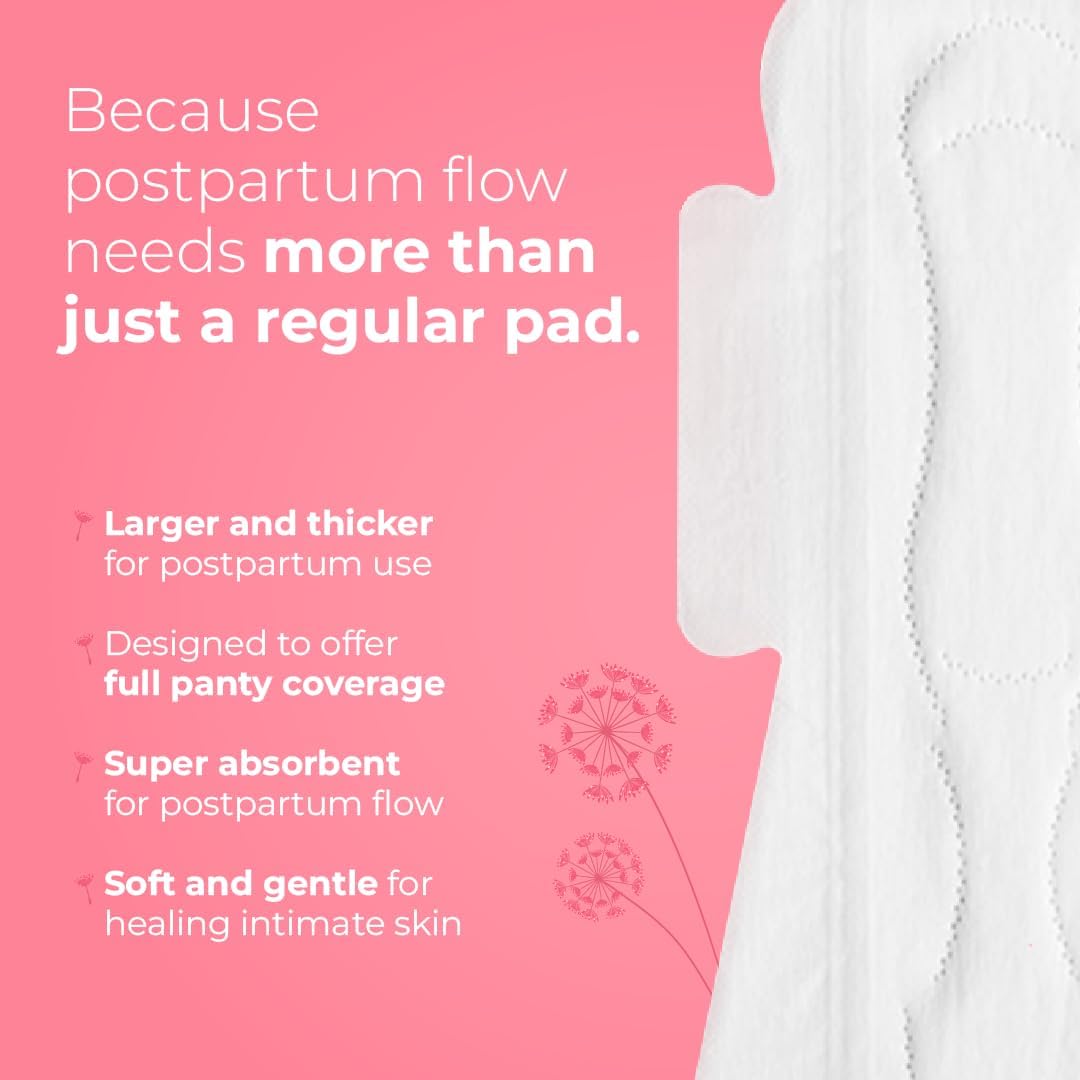 Nua Postpartum Care Breathable Postpartum 400mm 8 pieces