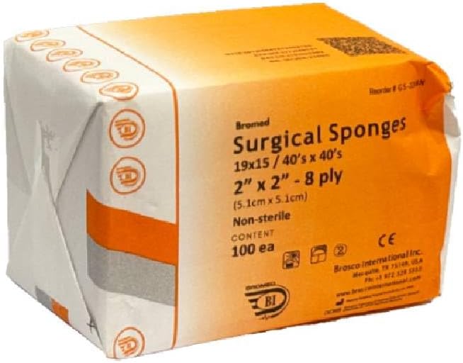 Gauze and Wound Dressings Sterile High Absorbency 5.1 cm