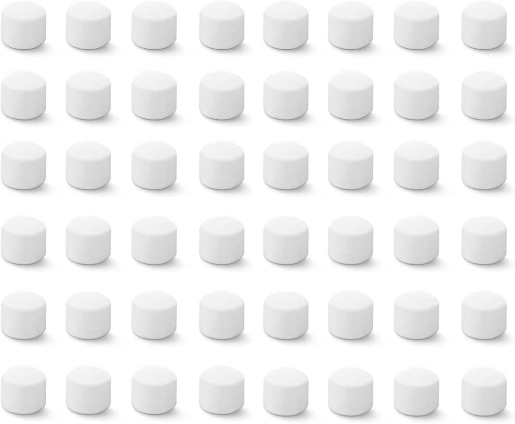 48 Nebulizer Filter Replacement Air Filter Sponge Compressor System Accessories-White