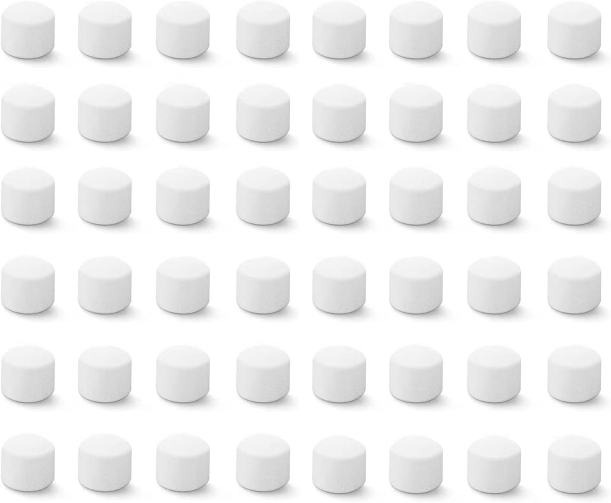 48 Nebulizer Filter Replacement Air Filter Sponge Compressor System Accessories-White