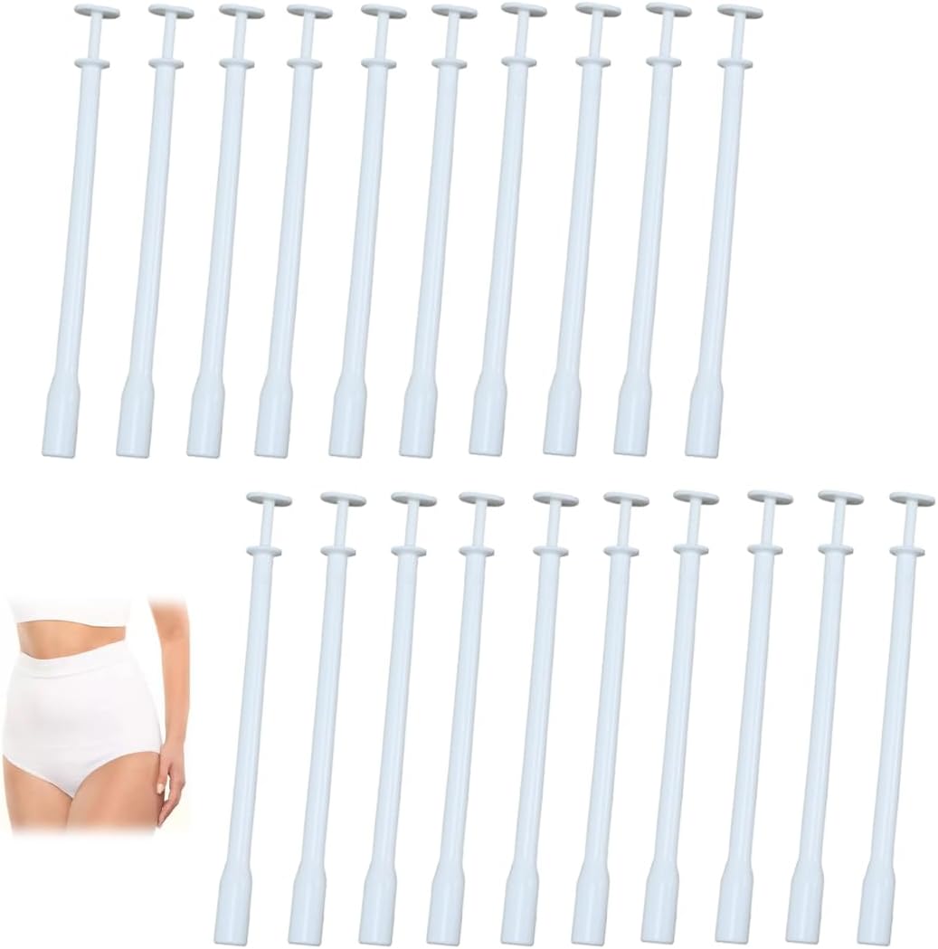 20 Pieces Vaginal Applicator,Disposable Lubricant Applicator,Personal Lubricant Applicators,Vagisan Lactic Acid Suppositories;Menoelle Compatible