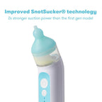 Frida Baby Electric NoseFrida Nasal Aspirator for Baby & Toddler, Essential | Nose Sucker for Congestion & Allergy Relief, Upgraded with 3 Suction Levels, 2 Silicone Tips, USB