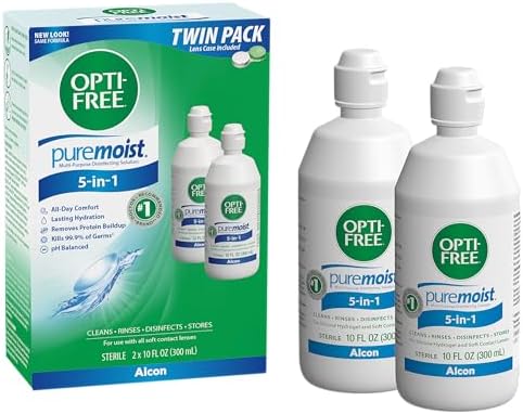 Optifree Puremoist Contact Lens Solution and Opti-Free Puremoist Rewetting Drops