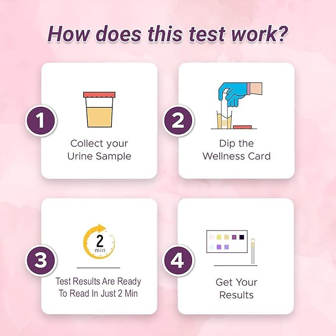Recombigen's Clear and Sure Peace of Mind UTI Rapid Test Kit | Fast & Private At-Home Screening Clinical Grade Urinary Tract Infection Test Strips (10 Pack)