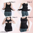Adjustable Postpartum & Maternity Support Belt for Women, Breathable Abdominal Binder, 3-in-1 with Chest Waist Hip Compression, C-Section Recovery Belly Wrap