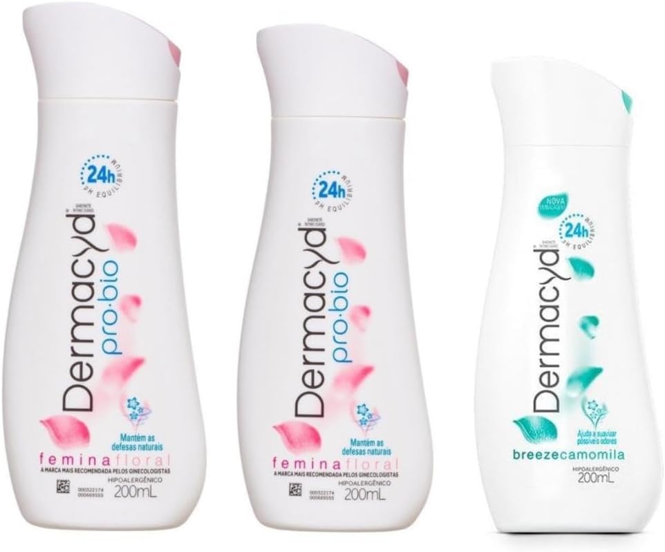Intimate Cleansers Hypoallergenic 3 pieces 200ml