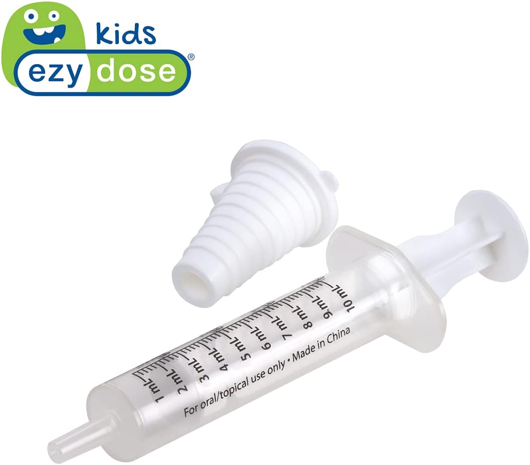 Ezy Dose Kids Oral Syringe & Medicine Dispenser, 10 mL 2 TSP, BPA-Free