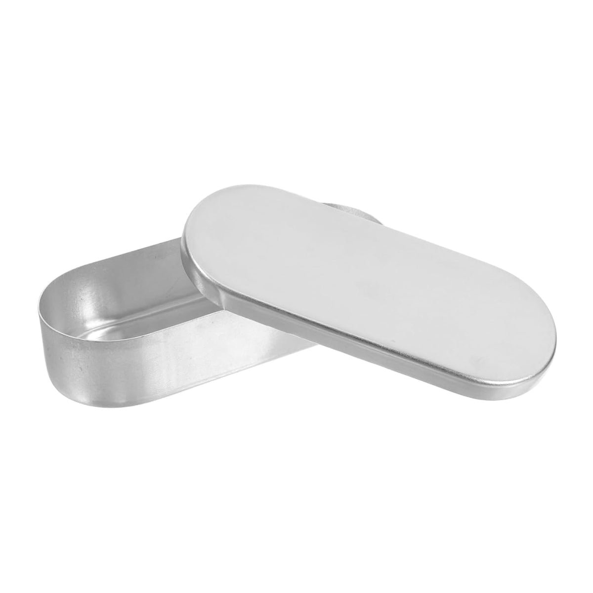 Portable Aluminum Thermometer Storage Box for Home Use Silver