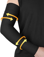 beister Medical Compression Arm Sleeves for Men Women（Single）, 20-30 mmhg Full Arm Support for Pain Relief, Lymphedema