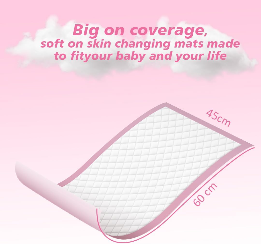 Baby Changing Supplies Disposable High Absorbency 45 cm 30 pieces