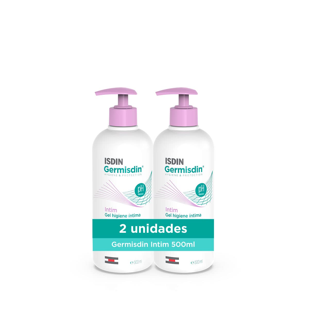 ISDIN Germisdin Intimate Hygiene, Daily Gentle Gel - Protects, Hydrates and Regulates the pH of the Intimate Area