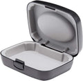 Hearing Aid Case Hard - Portable Protective Storage Case for BTE CIC IIC ITE (Black)
