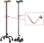10 Pack Folding Walker Height Adjustable Clips Pole Push Button Spring Snap Clips V-Clip for Folding Walker with Wheels Aluminum Lightweight Rolling Walker Tray Table
