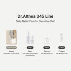 Dr.Althea 345 Relief Cream, Korean Skincare, 0.50 Fl Oz (Ver.2 - Pack of 1) | PDRN, Hyaluronic Acid for Instant Hydration, Blemish, Post-Acne Vegan Face Moisturizer with Centella, Non-comedogenic