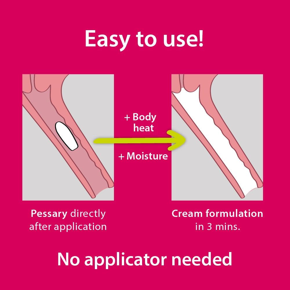 Dr. Wolff's V-san Lactic Acid for Prevention of Vaginal Infections 7 pcs | Restores Vaginal pH | Restore natural Vaginal health | Prevent reoccuring vaginal infections | Hormone-Free | Safe to use with Condoms