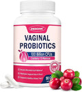 ZEBORA Vaginal Probiotics for Women 100 Billion CFUs, Probiotic for Digestive Health & Vaginal pH Balance & Urinary Tract Health, with Organic Cranberry & Prebiotics, 90 Veggie Capsules | High Strength Herbal Supplement | Clean Label Ayurvedic Wellness