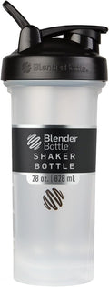 BlenderBottle Classic V2 Plastic Shaker Bottle 28 oz Clear/Black