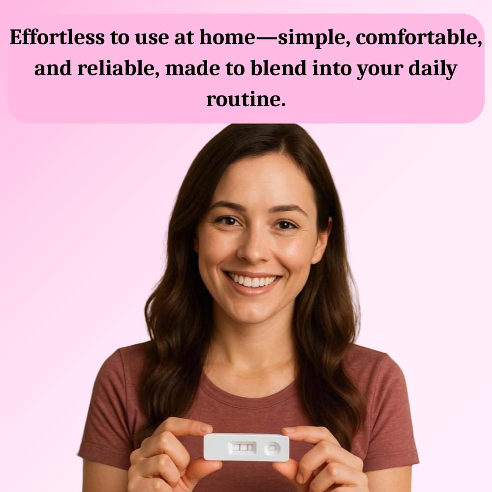 B-Arm Ovulation Detection Kit for Women with 5 Cassettes & 1 Reusable Container |99% Accuracy, Rapid Results in 5 Mins |At Home Fertility Test Kit |Detects 5 Most Fertile Days for Planning Pregnancy