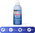 NeilMed Cleanse Sterile Saline Wound Wash, 6.3 Ounce