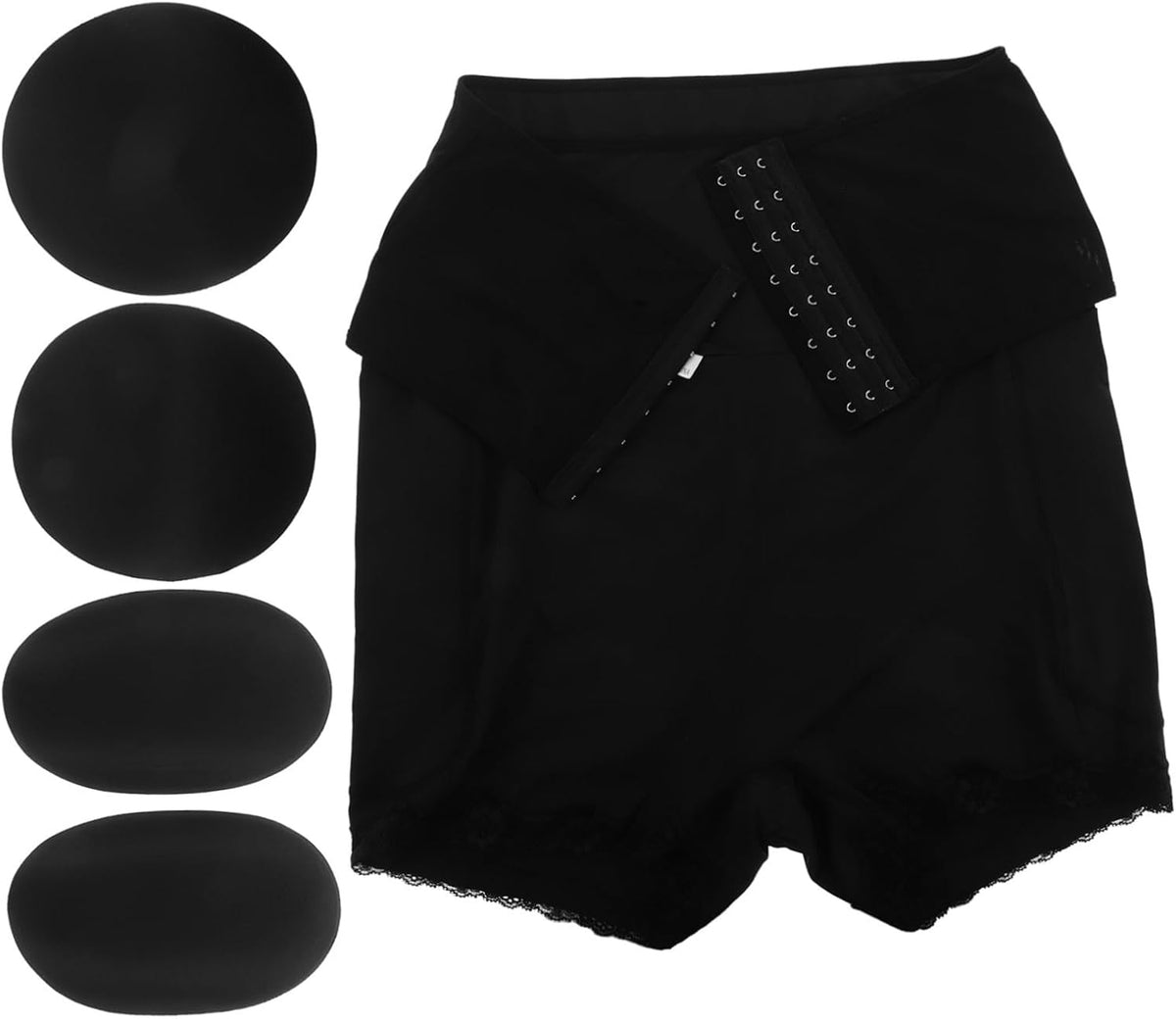 PACKOVE Postpartum Shaping Pants High Waist Women Tummy Control Shapewear Compression Pants for Postpartum Recovery Black