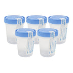 Dealmed 781044 Urine Specimen Cups - 4 oz, Leak Resistant, 5 Count