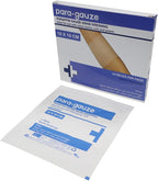 Livingstone Paraffin Gauze Swab Dressings 10 x 10 cm Sterile Single Pack 10/Box