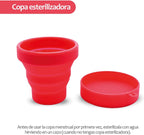 Edicare, Menstrual Cup, Includes Two Cups, 1 Sterilizer and a Carry Bag, Medical Grade Silicone, Soft, Reusable and Washable 100% Safe (S)