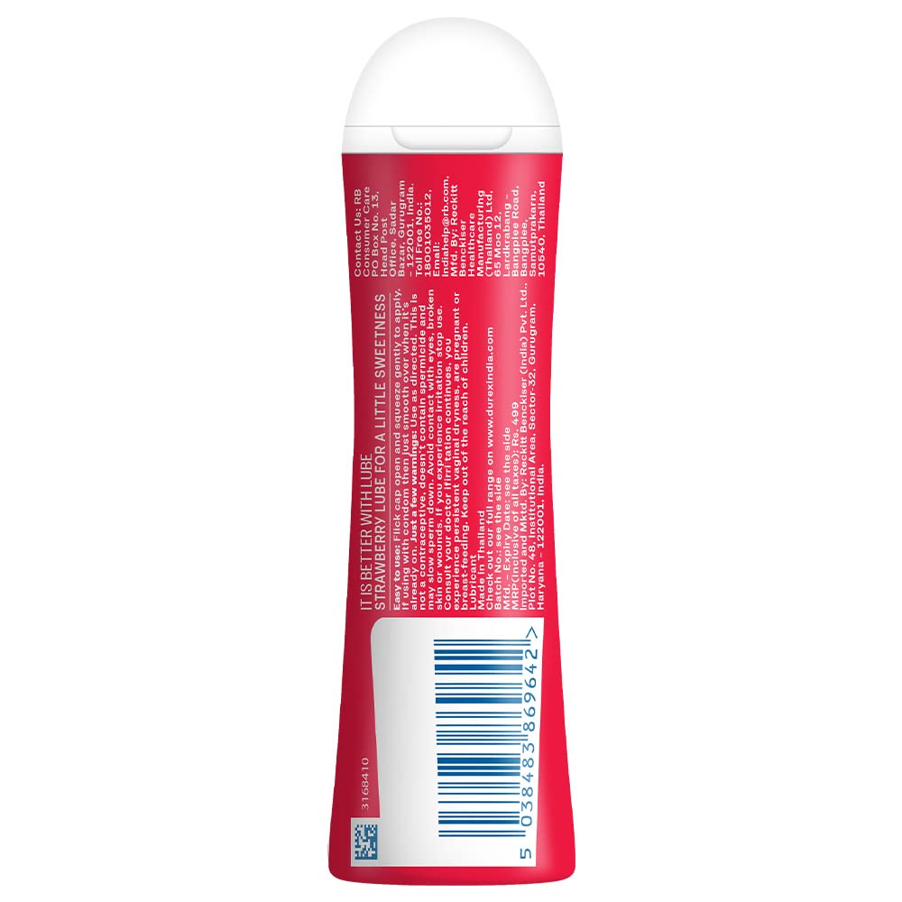 Durex Play Lubricant Gel - Strawberry 50ml