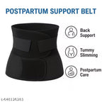 Adjustable Postpartum & Maternity Support Belt for Women, Breathable Abdominal Binder, 3-in-1 with Chest Waist Hip Compression, C-Section Recovery Belly Wrap