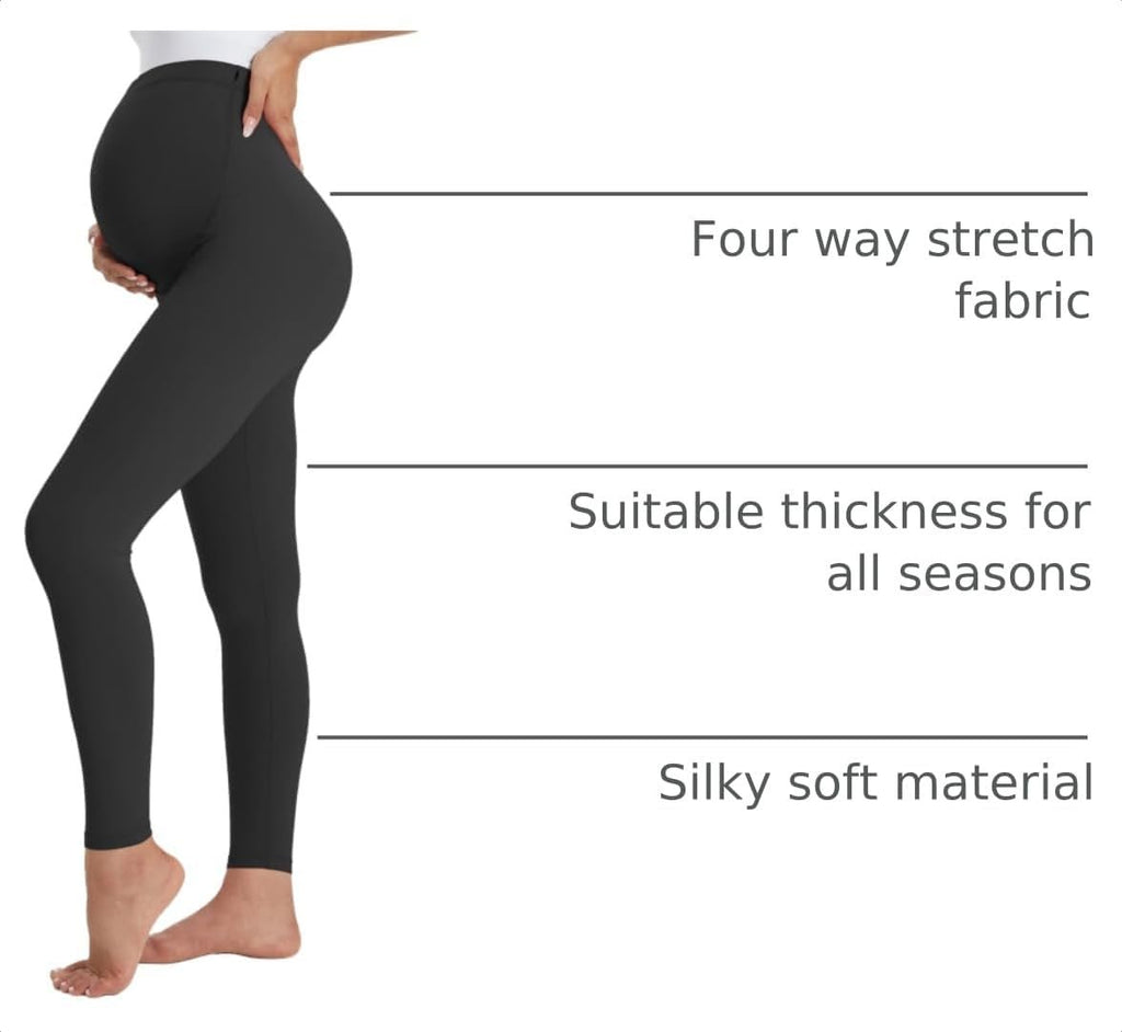 Buttergene Maternity Leggings Buttery-Soft 28'' Maternity Yoga Pants