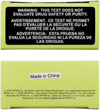 Rapid Response Benzodiazepine Test Strip Drug Checking Test for Liquid and Powder Substances, Quick Results in Minutes, Easy to Use, High Sensitivity - 10 Tests