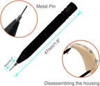 8 Pieces Hearing aid Amplifier Cleaning Tools, Earbuds/Headphones Cleaner Brush Kits with case | Hearing Amplifier cleaner brush for hearing aids, earbuds and headphones; 8-in-1 hearing aid cleaning kit;