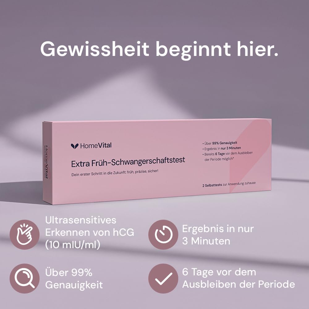Schwangerschaftstest Pregnancy and Ovulation Tests 2 pieces