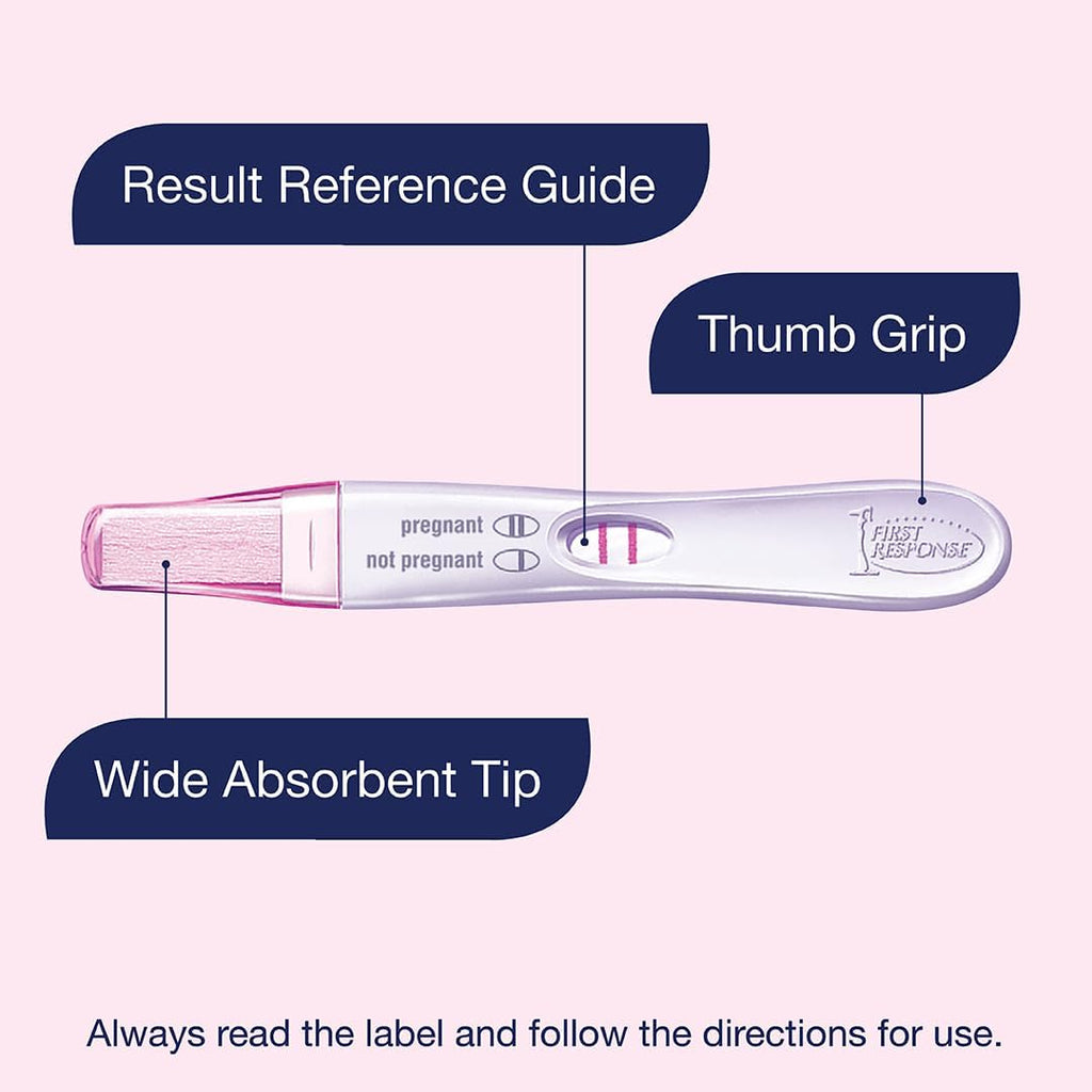 First Response Early Detection Pregnancy Tests, 7pk - Over 99% Accurate, Fast Results, Easy To Use, Detects Low hCG Levels, Detects 6 Days Early, Convenient Testing Any Time Of The Day