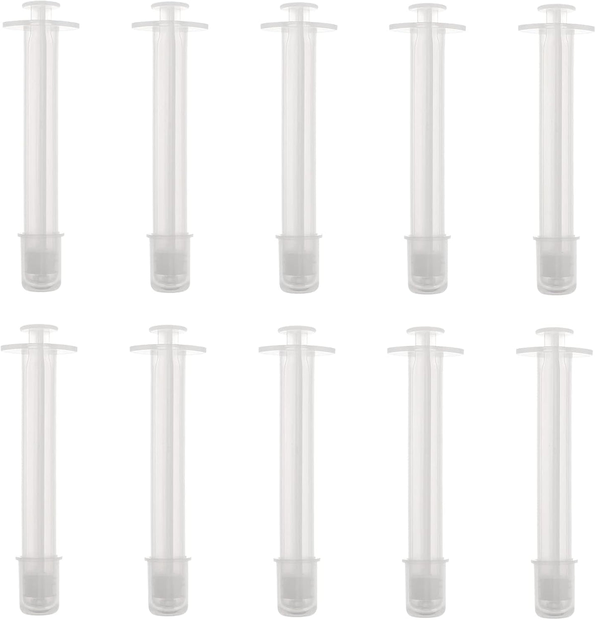 SUPVOX 20 Pieces Disposable Lubricant Applicator Injector Syringe for Vaginal
