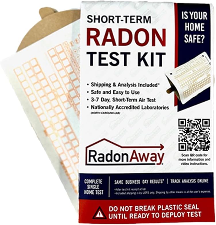 RadonAway Kit de Prueba