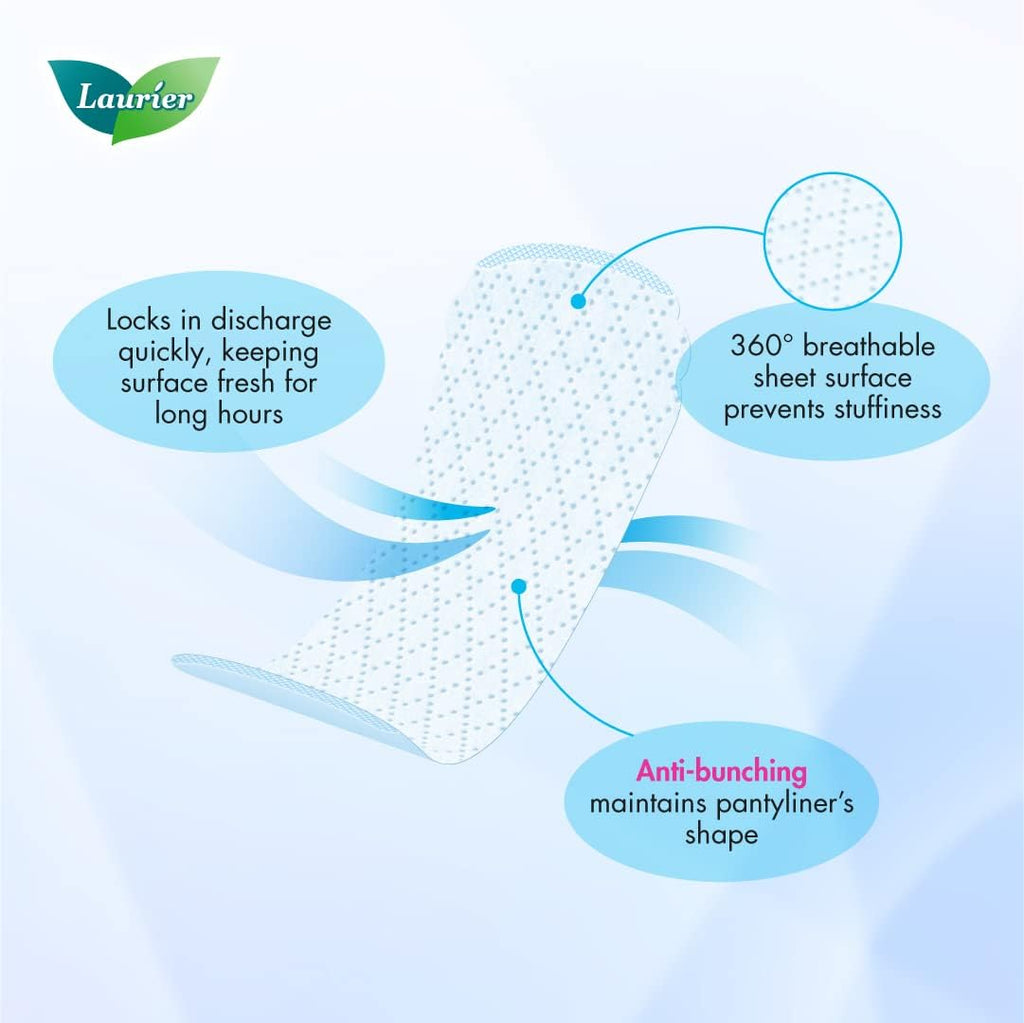 Laurier Panty Liners Fragrance-Free 72 pieces
