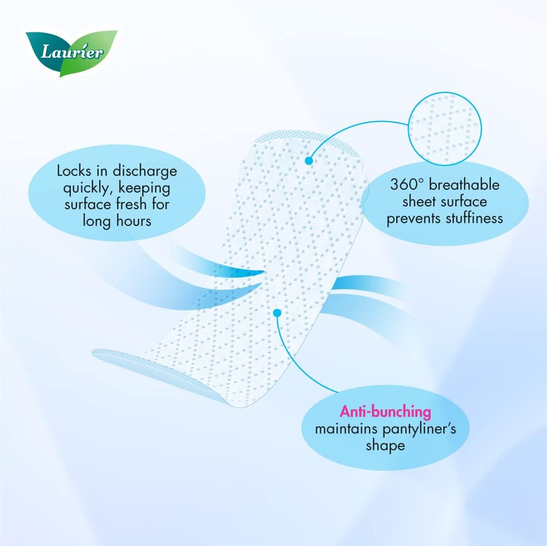 Laurier Panty Liners Fragrance-Free 72 pieces