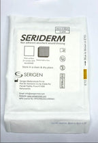 Seriderm Silk Based Non Adherent Absorbent Advanced Wound Dressing for Accelerated Healing of Diabetic Ulcers Burns Surgical Wounds Pressure Ulcers Bed Sores and Donor Sites - 10 x 10 CMS
