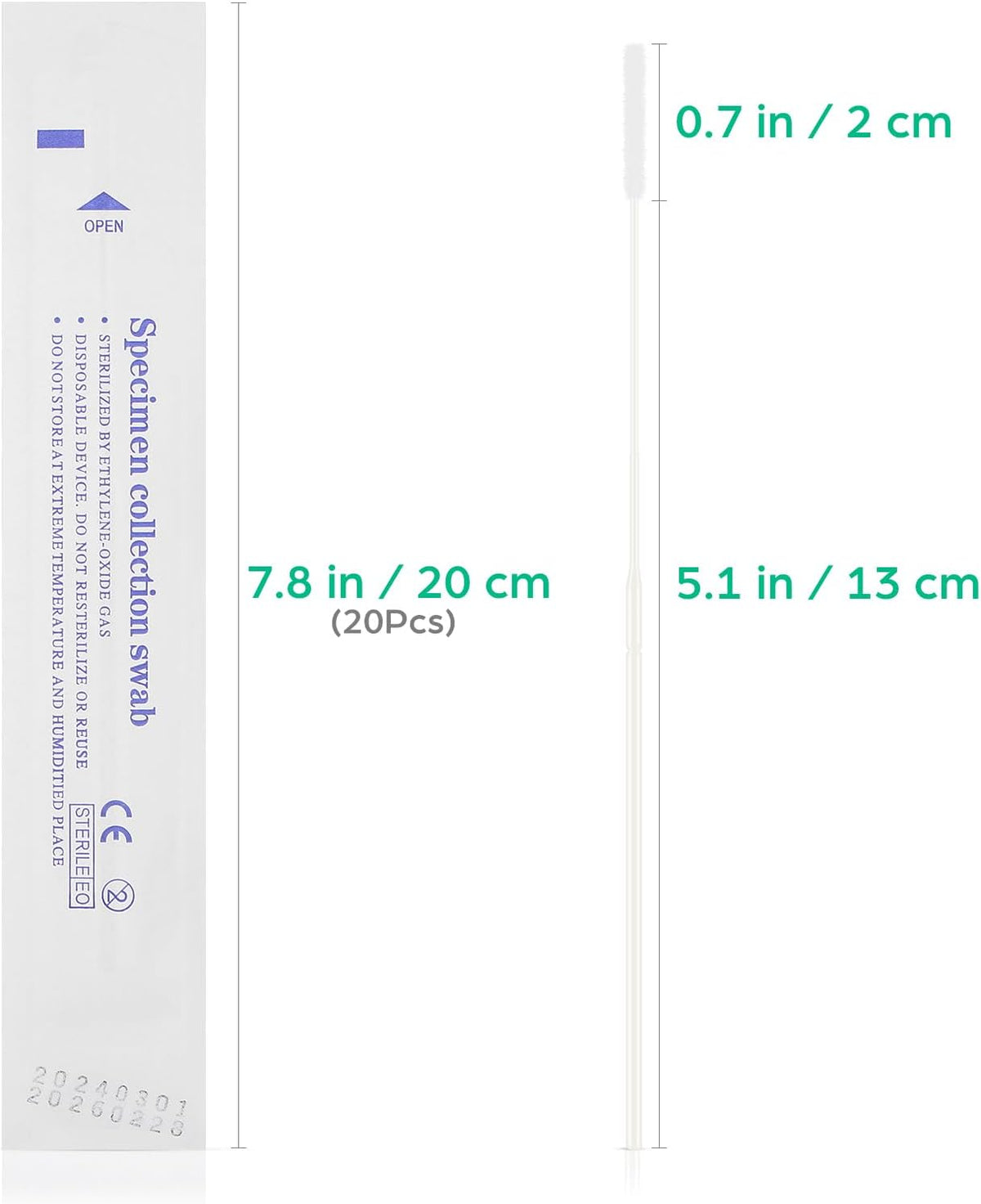 iplusmile Applicators Sterile 20 pieces