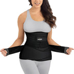 Postpartum Belly Belt for Women - 3 in 1 Tummy Tucker | Waist, Pelvis & Back Support | Fat Slimming Shapewear After Delivery & C-Section | Adjustable Fit 30-46” (Made in India)