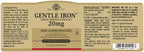 Solgar Gentle Iron, 180 Vegetable Capsules, Red Blood Cell Supplement