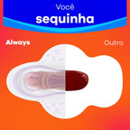 Always Sanitary Pads With Wings 32 pieces